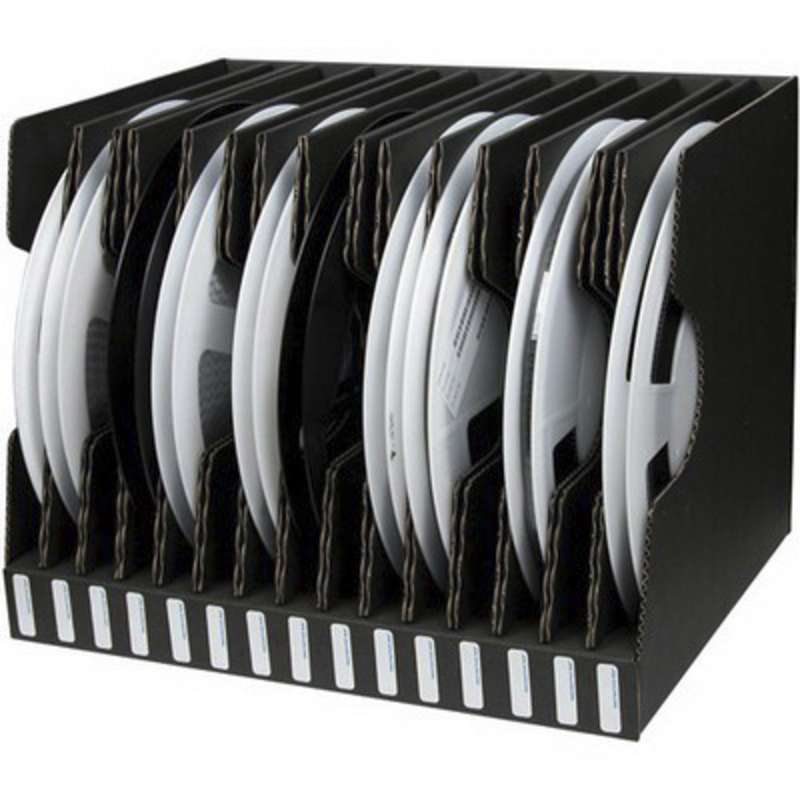 Reel Holder,13in,15slot 17 1/2 x13 11/16 x13 1/4